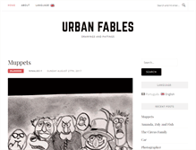 Tablet Screenshot of fabulasurbanas.com